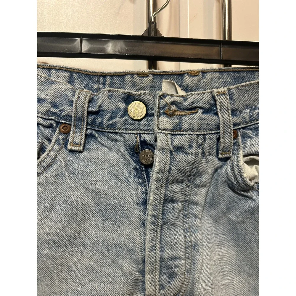Lucky‎ Brand Vintage Straight Leg Jeans Light Wash High Rise Denim Size 12/31